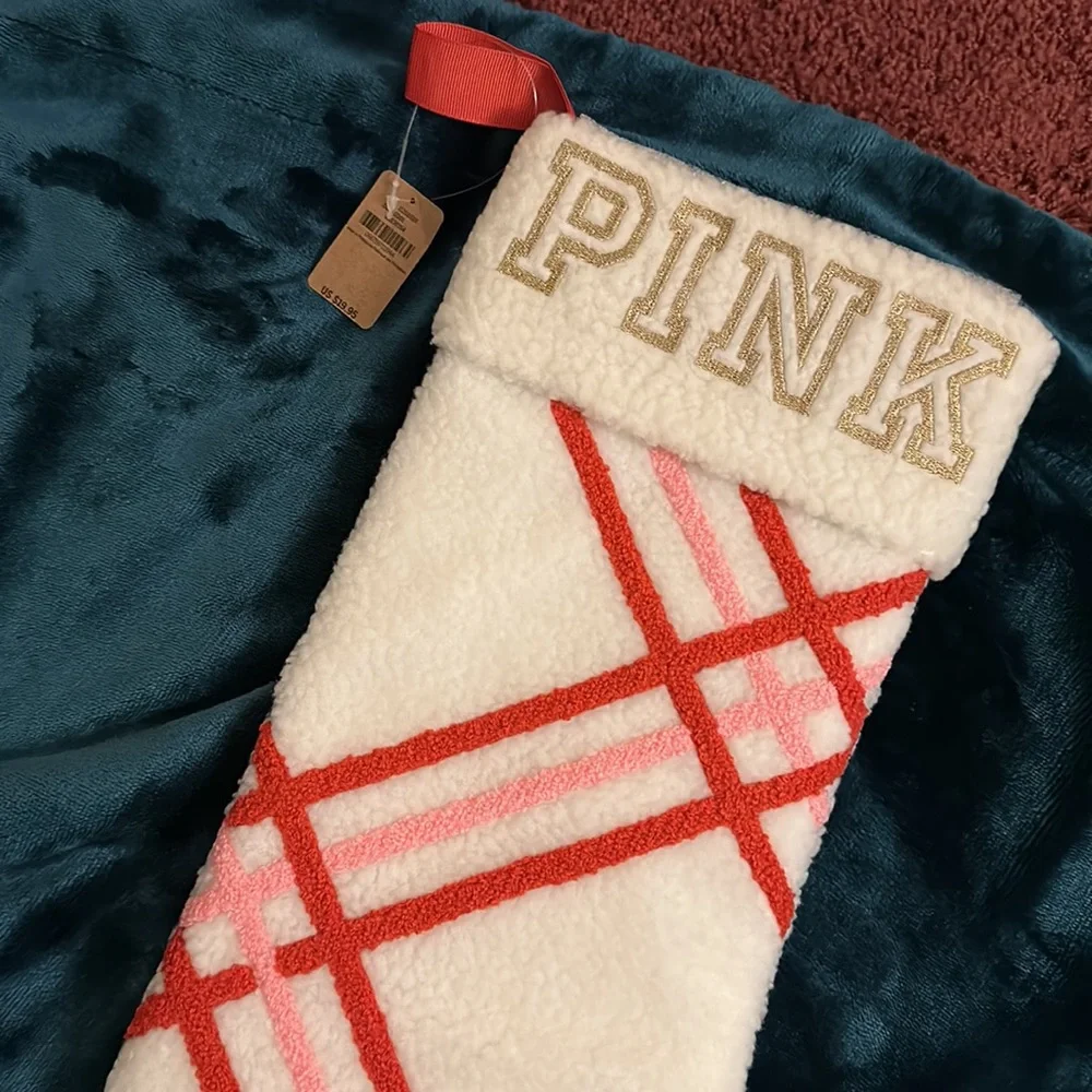 PINK Holiday Stocking